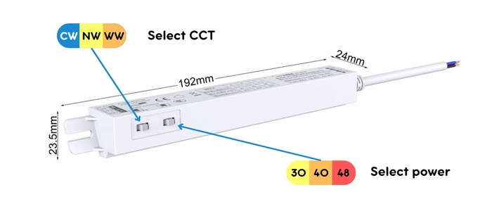 Линейный Select Color & Select power 48W - фото 4545